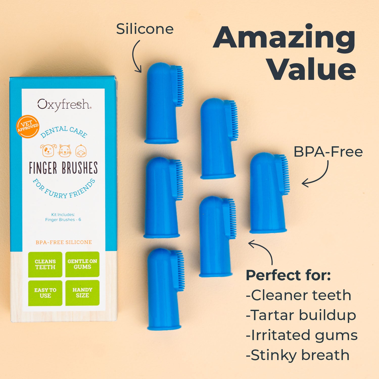Premium Pet Toothbrush Set